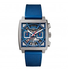 TAG Heuer Monaco Cronografo 39 mm para hombre Titanio Azul CBL2182.FT6235