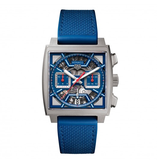 TAG Heuer Monaco Cronografo 39 mm para hombre Titanio Azul CBL2182.FT6235