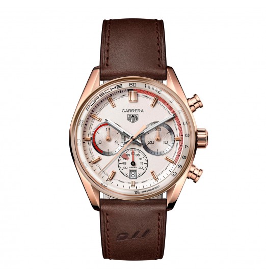 TAG Heuer Carrera Chronosprint X Porsche Edicion especial 42 mm para hombre Beige CBS2040.FC8318 TAG Heuer Carrera Chronosprint X Porsche Edicion especial 42 mm para hombre Beige CBS2040.FC8318