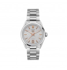 TAG Heuer Carrera 36 mm para mujer Diamantes Plata WBN231B.BA0001