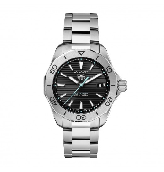 TAG Heuer Aquaracer 200 Professional Solargraph 40 mm para hombre negro WBP1114.BA0000