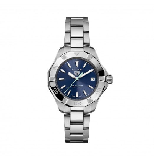 TAG Heuer Aquaracer Professional 200 Solargraph 34 mm para mujer azul WBP1311.BA0005