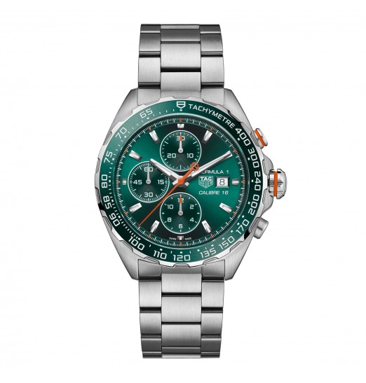 TAG Heuer Formula 1 Cronografo 44mm para hombre Verde CAZ201H.BA0876