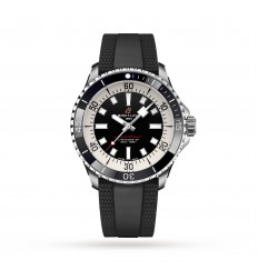 Breitling Superocean Automatico 42 de acero inoxidable con correa de caucho A17375211B1S1