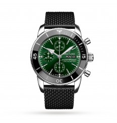Breitling Superocean Heritage Cronografo 44 con correa de caucho de acero inoxidable A13313121L1S1