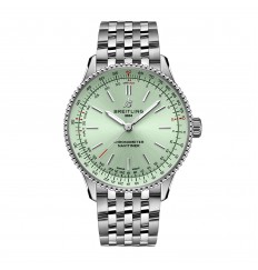 Breitling Navitimer 36 mm para mujer verde A17327361L1A1