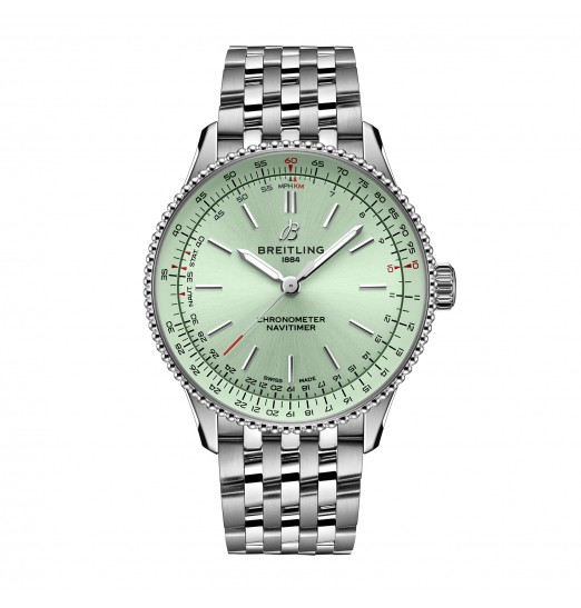 Breitling Navitimer 36 mm para mujer verde A17327361L1A1
