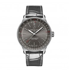 Breitling Navitimer 36mm para mujer Cocodrilo gris A17327381B1P1