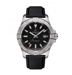Breitling Avenger Automatico 42mm para hombre Cuero negro A17328101B1X1