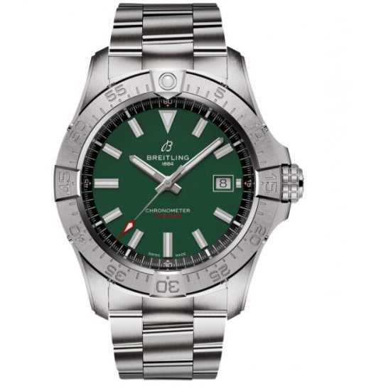 Breitling Avenger Automatico 42mm para hombre Acero inoxidable verde A17328101L1A1