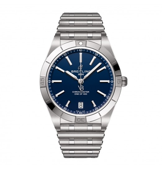 Breitling Chronomat Automatico 36 mm Victoria Beckham de mujer de edicion limitada Azul medianoche A103801A1C1A1
