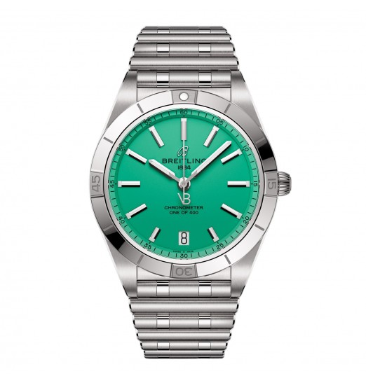 Breitling Chronomat Automatico 36 mm Victoria Beckham de mujer de edicion limitada Peppermint A103801A1L1A1