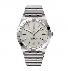 Breitling Chronomat Automatico 36 mm Victoria Beckham de mujer de edicion limitada gris paloma A103801A1G1A1