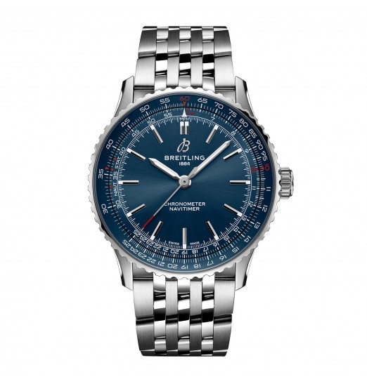 Breitling Navitimer Automatico 41mm para hombre Acero inoxidable azul A17329161C1A1