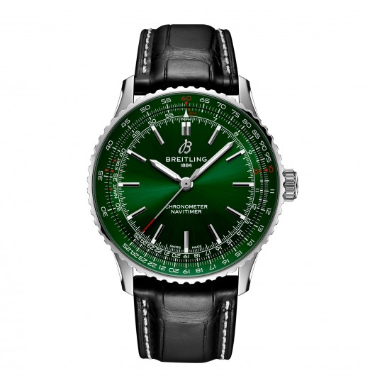 Breitling Navitimer Automatico 41mm para hombre Verde A17329371L1P1