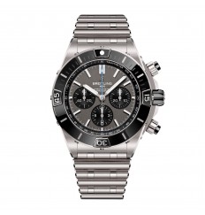 Breitling Super Chronomat B01 44mm para hombre Acero inoxidable gris EB0136251M1E1