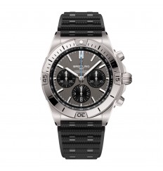 Breitling Chronomat B01 42mm para hombre Caucho gris EB0134101M1S1