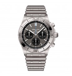 Breitling Chronomat B01 42mm para hombre Acero inoxidable gris EB0134101M1E1