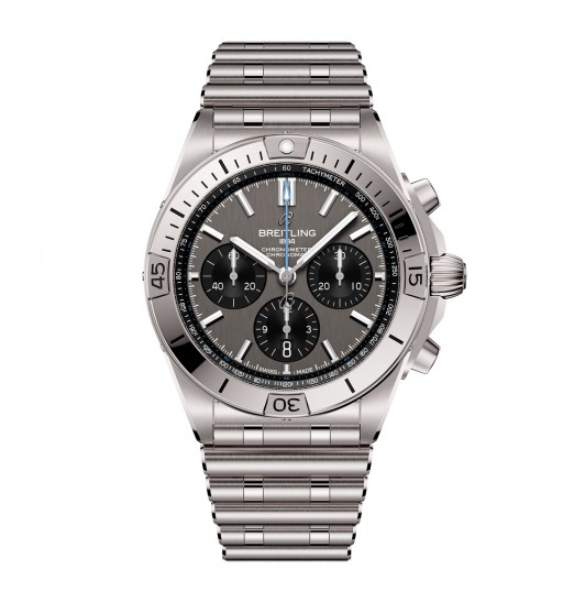 Breitling Chronomat B01 42mm para hombre Acero inoxidable gris EB0134101M1E1