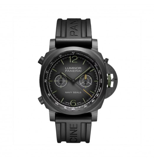 Panerai Luminor Chrono Carbotech Navy SEALs 44mm para hombre Negro PAM01419