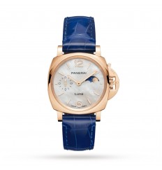 Panerai Luminor Due Luna Goldtech 38 mm para mujer PAM01181