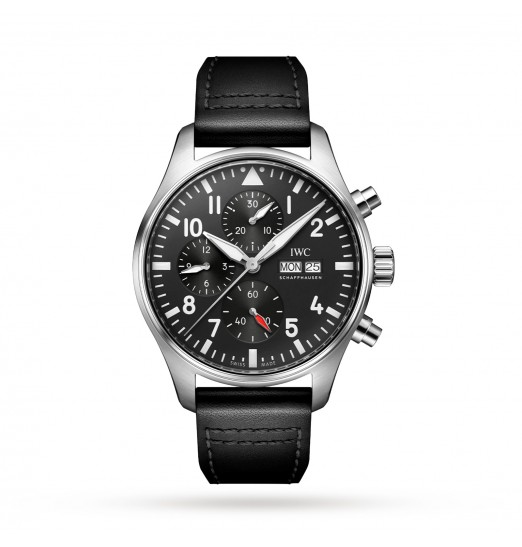 IWC de piloto cronografo 43 mm para hombre IW378001