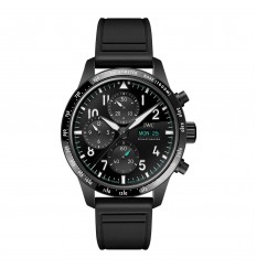 IWC Pilot Performance Chronograph 41mm Mercedes AMG Petronas Formula OneTM Team para hombre Caucho negro IW388306 IWC Pilot Performance Chronograph 41mm Mercedes AMG Petronas Formula OneTM Team para hombre Caucho negro IW388306