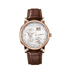 A Lange&Sohne LANGE 1 ZONA HORARIA en oro rosa de 18 quilates 136.032 réplica de reloj