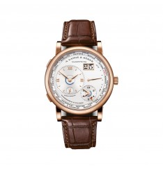 A Lange&Sohne LANGE 1 ZONA HORARIA en oro rosa de 18 quilates 136.032 réplica de reloj