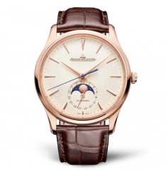 Jaeger-LeCoultre Master Ultra Thin Moon Pink Gold Esfera de cascara de huevo 1362510 réplica de reloj Jaeger-LeCoultre Master Ultra Thin Moon Pink Gold Esfera de cascara de huevo 1362510 réplica de reloj