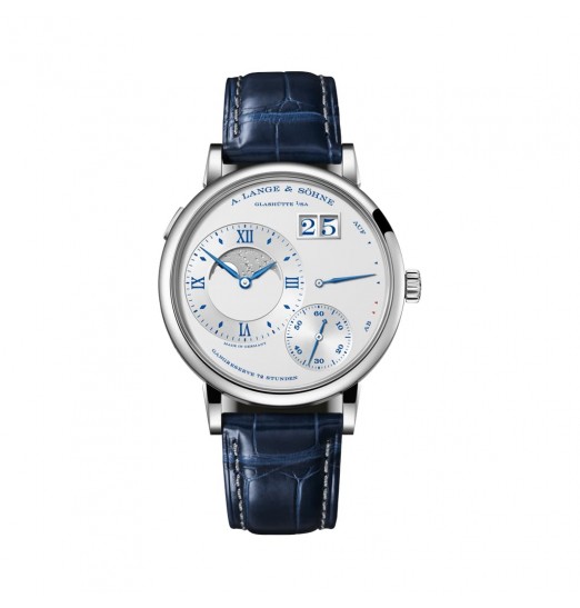 A Lange&Sohne GRAND LANGE 1 FASE LUNA 25 Aniversario Oro blanco 18 quilates 139.066 réplica de reloj