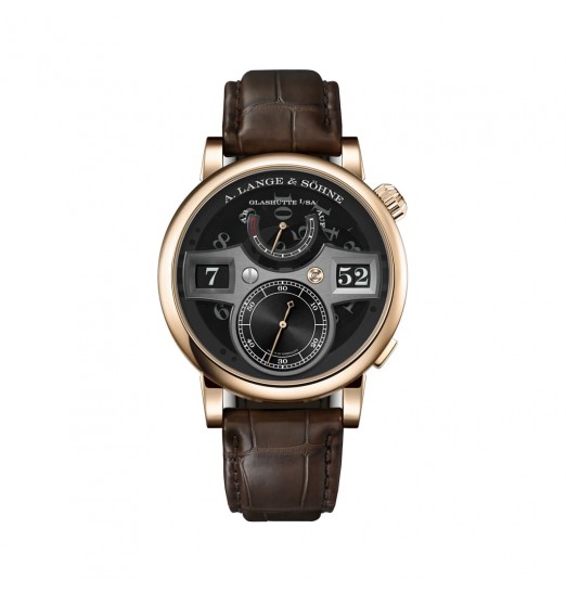 A Lange&Sohne ZEITWERK HONEYGOLD Lumen en oro miel de 18 quilates 142.055 réplica de reloj