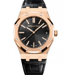 Audemars Piguet Royal Oak Automatico 50 Aniversario Oro rosa 41 mm Esfera negra 15510OR.OO.D002CR.01 réplica de reloj Audemars Piguet Royal Oak Automatico 50 Aniversario Oro rosa 41 mm Esfera negra 15510OR.OO.D002CR.01 réplica de reloj