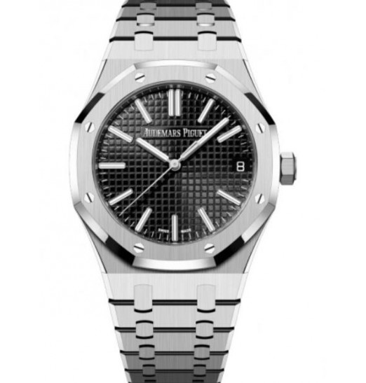 Audemars Piguet Royal Oak Automatico 50 Aniversario Acero inoxidable 41 mm Esfera negra con indice 15510ST.OO.1320ST.02 réplica de reloj