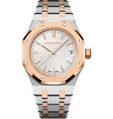 Audemars Piguet Royal Oak Automatico oro rosa acero plata marcar 15550SR.OO.1356SR.01 réplica de reloj
