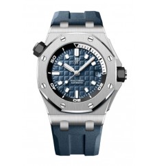 Audemars Piguet Royal Oak Offshore Diver Acero inoxidable Azul 15720ST.OO.A027CA.01 réplica de reloj