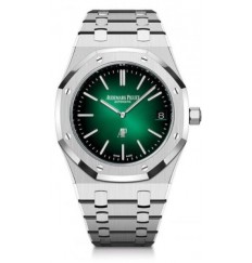 Audemars Piguet Royal Oak Jumbo Extra-Thin Platinum 39mm Verde 16202PT.OO.1240PT.01 réplica de reloj