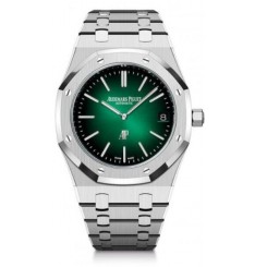 Audemars Piguet Royal Oak Jumbo Extra-Thin Platinum 39mm Verde 16202PT.OO.1240PT.01 réplica de reloj