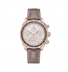Omega Speedmaster de 38 mm para mujer color beige O32468385002003 réplica de reloj