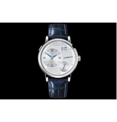 A. Lange y Sohne Lange 1 25 aniversario 191.066 18k WG Half Hunter LIMITED réplica de reloj