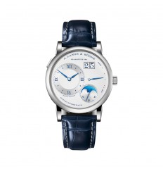 A Lange&Sohne LANGE 1 FASE LUNA 25 Aniversario Oro blanco 18 quilates 192.066 réplica de reloj