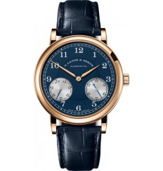 A Lange&Sohne 1815 234.042 Caja en oro rosa Esfera azul réplica de reloj