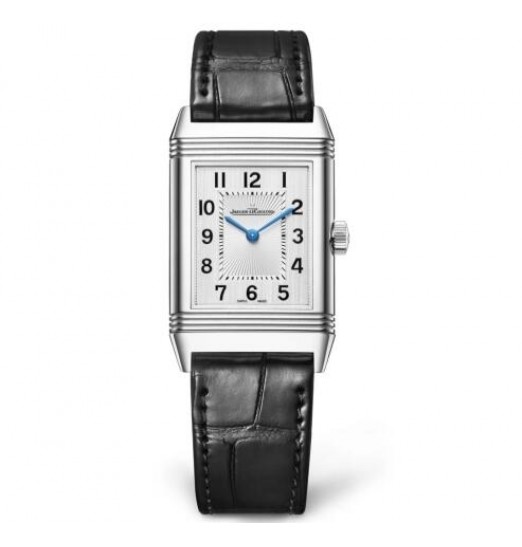Jaeger-LeCoultre Reverso Classic Medium Thin Acero inoxidable Plata 2548440 réplica de reloj