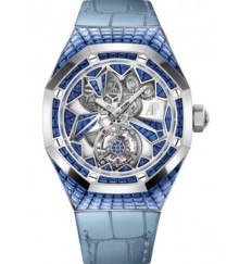 Audemars Piguet Royal Oak Concept Flying Tourbillon Oro Blanco Zafiros 38.5mm 26228BC.SS.D314CR.01 réplica de reloj