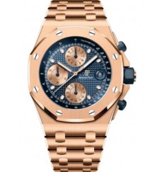 Audemars Piguet Royal Oak Offshore La Bestia Cronografo Oro Rosa 42mm Esfera Azul 26238OR.OO.2000OR.01 réplica de reloj