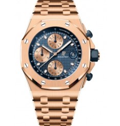 Audemars Piguet Royal Oak Offshore La Bestia Cronografo Oro Rosa 42mm Esfera Azul 26238OR.OO.2000OR.01 réplica de reloj