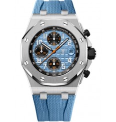Audemars Piguet Royal Oak Offshore Automatico Cronografo Acero inoxidable 42 mm Esfera azul 26238ST.OO.A340CA.01 réplica de reloj