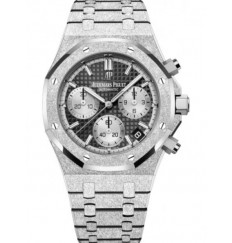 Audemars Piguet Royal Oak Frosted Gold Automatico Cronografo Oro Blanco 41mm Negro 26239BC.GG.1224BC.02 réplica de reloj