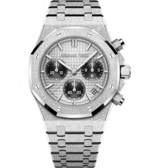 Audemars Piguet Royal Oak Automatico Cronografo Frosted White Gold 41mm Gris 26240BC.GG.1324BC.01 réplica de reloj Audemars Piguet Royal Oak Automatico Cronografo Frosted White Gold 41mm Gris 26240BC.GG.1324BC.01 réplica de reloj