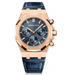 Audemars Piguet Royal Oak Automatico Cronografo Oro rosa 41 mm Esfera azul 26240OR.OO.D315CR.01 réplica de reloj Audemars Piguet Royal Oak Automatico Cronografo Oro rosa 41 mm Esfera azul 26240OR.OO.D315CR.01 réplica de reloj